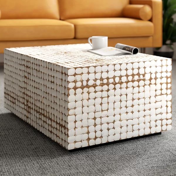 Teres Solid Wood Block Coffee Table | Wayfair North America