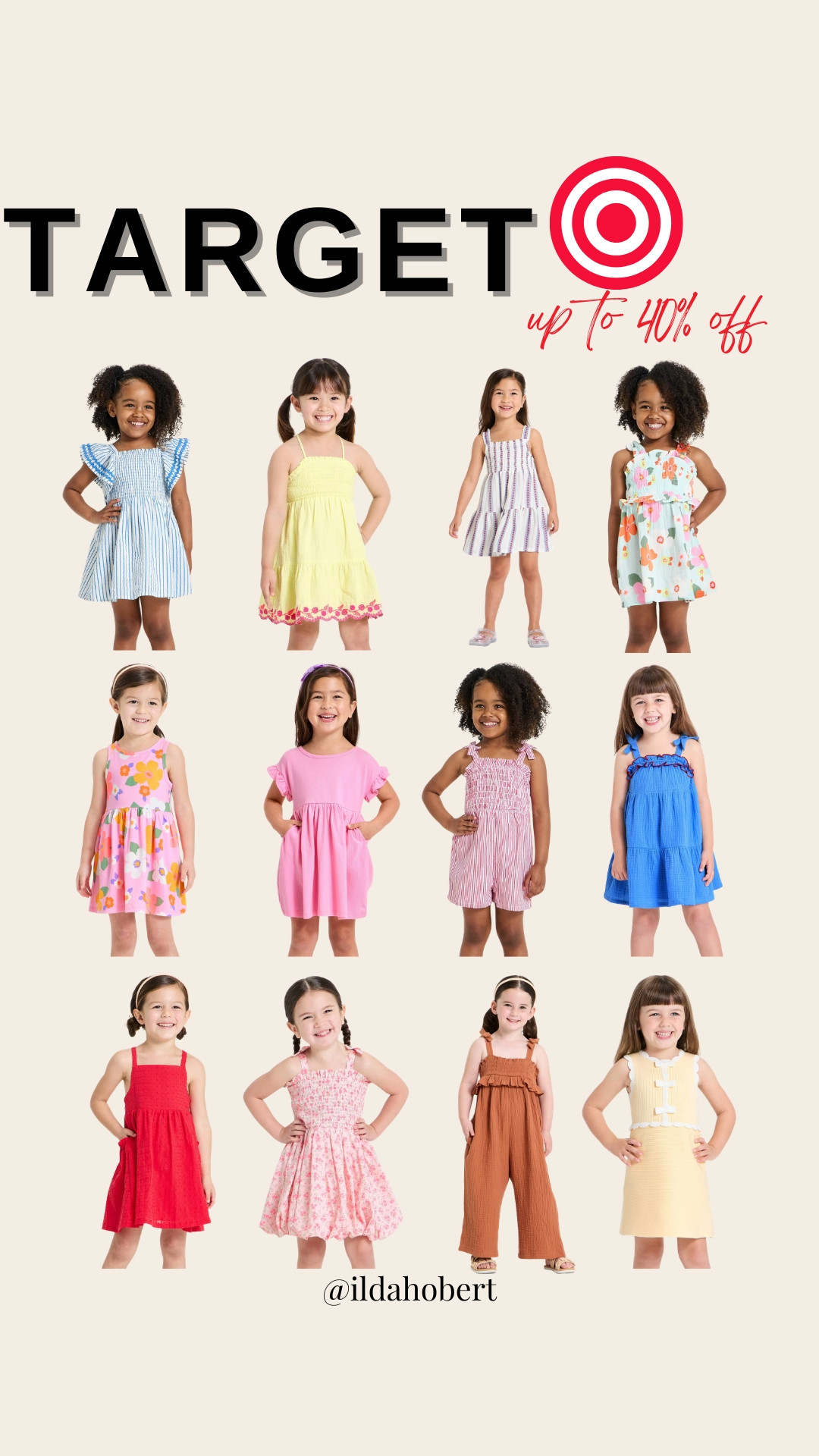 Target - up to 40% off toddler girls clothes!

spring, summer, toddler, girl, kids, beach vacation outfit, dress, jumpsuit, romper

#LTKootd #LTKSaleAlert #LTKKids