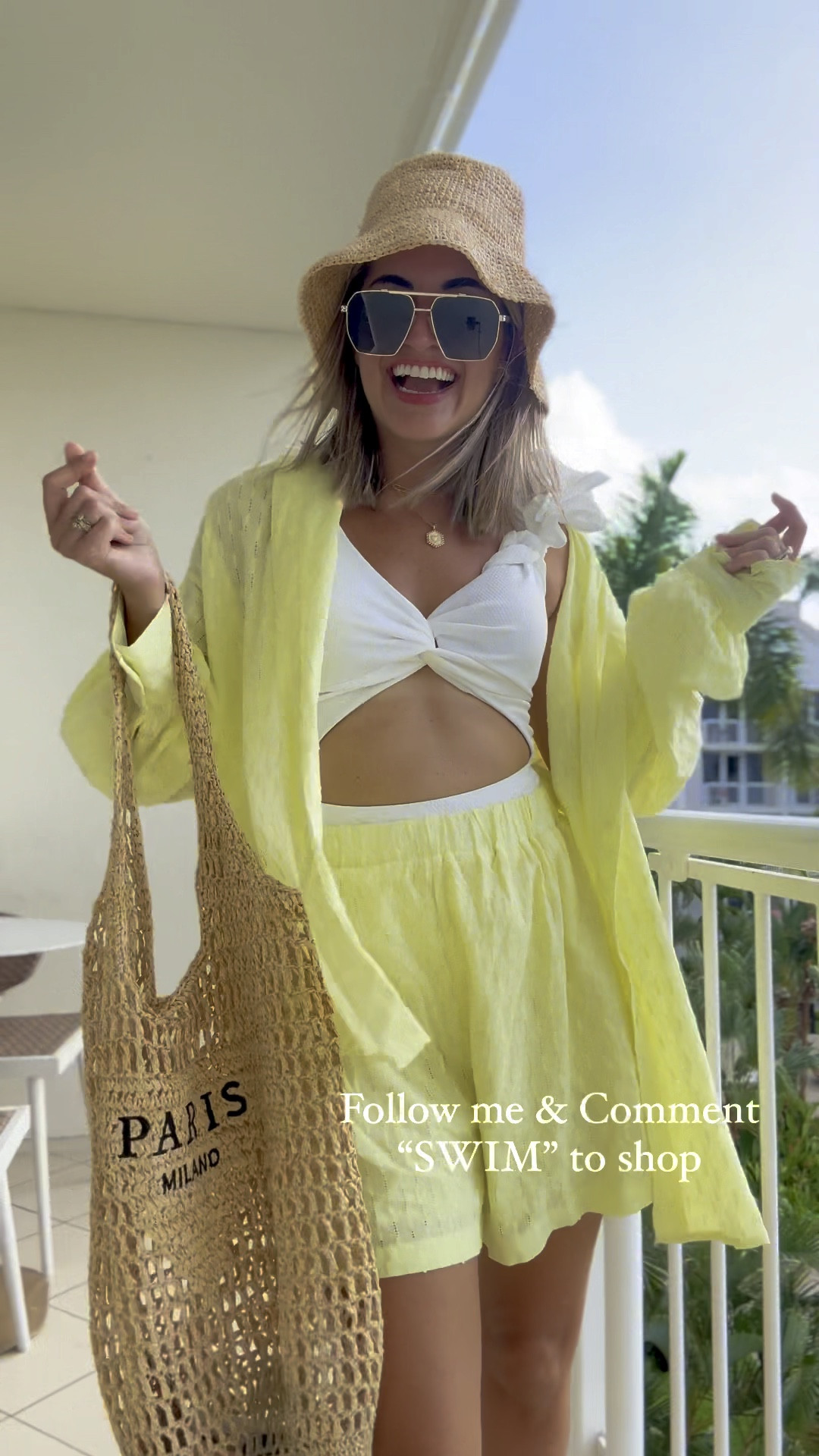 3 VACATION Looks🌴🦩 This swim is *SO GOOD*. My favorite m coverups, swim, sunglasses, beach bags, hats and more!

Amazon swim, Amazon finds, spring outfit, resortwear, resort outfit, beach outfit, jean shorts, white swimsuit, one piece swimsuit, bikini, high waisted swimsuit 

#LTKswim #LTKtravel #LTKVideo