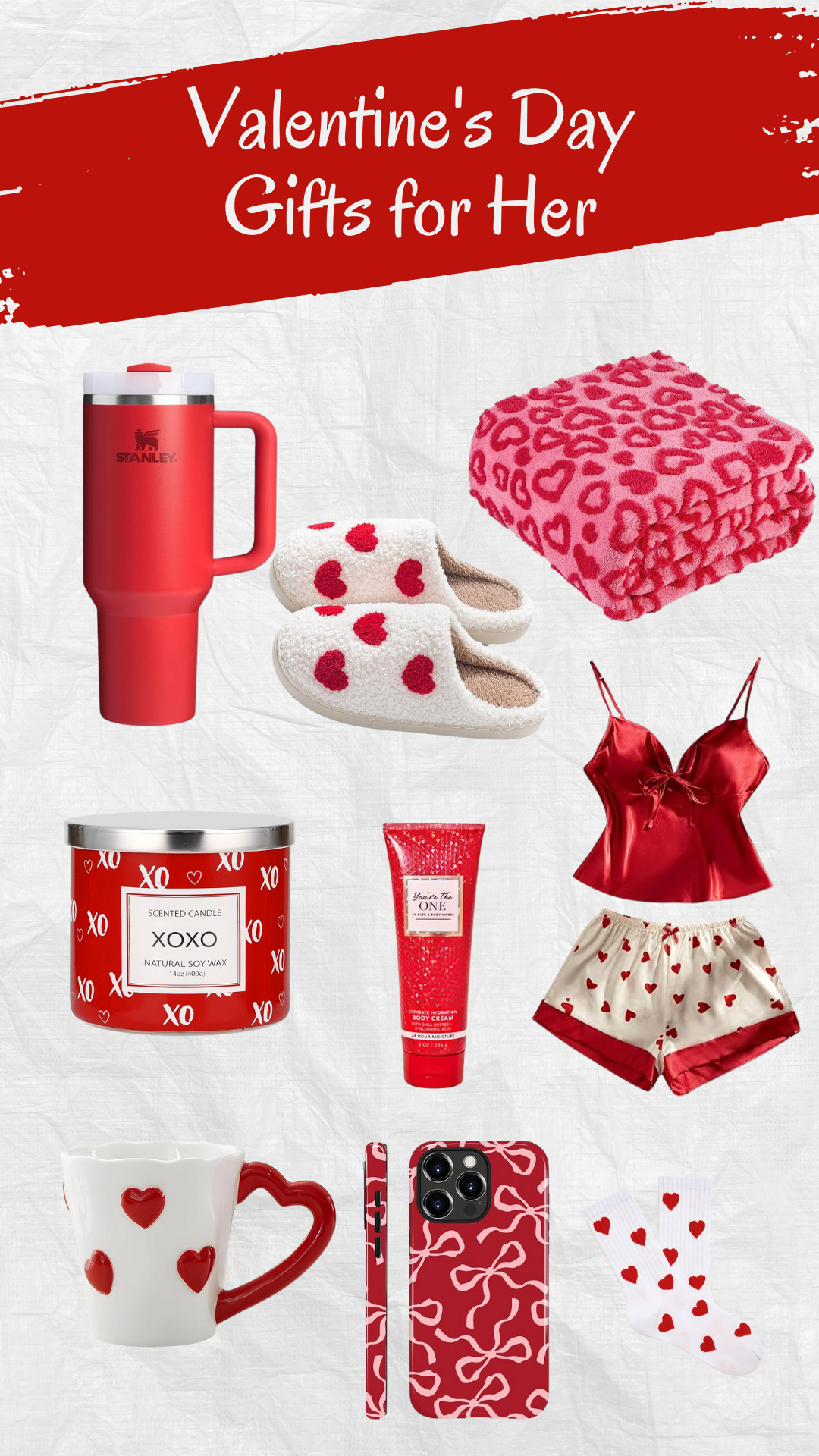 Valentine’s Day gifts for her ❤️
A mix of cozy, cute, and feel-good finds that make thoughtful Valentine’s gifts or easy self-care treats. Simple options for relaxed nights in or adding a little Valentine’s touch. Everything is linked for easy shopping.

#LTKholiday
#LTKstyle
#ValentinesDay
#ValentinesGifts
#GiftIdeas
#CozyFinds
#SelfCareMoments 

 #LTKFindsUnder50 #LTKFindsUnder100 #LTKBeauty