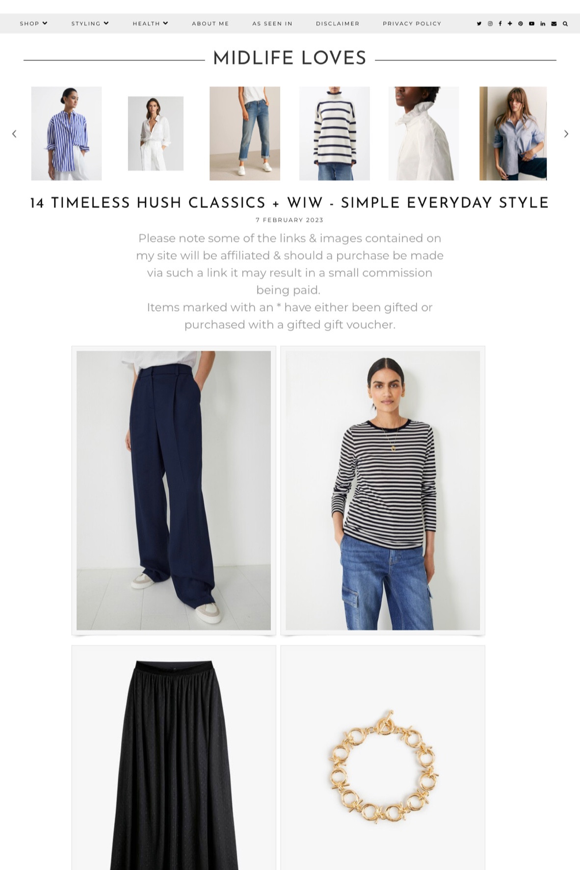 14 timeless finds from Hush http://ow.ly/SXCj50MMZqY #fashion #style #timelessfashion #effortlessstyle #midlifefashion #mymidlifefashin #midlifestyle #myhush #keepitsimple #fashionover40 #styleover40 #midlife #40plus #springstyle #springfashion

#LTKeurope #LTKSeasonal #LTKstyletip