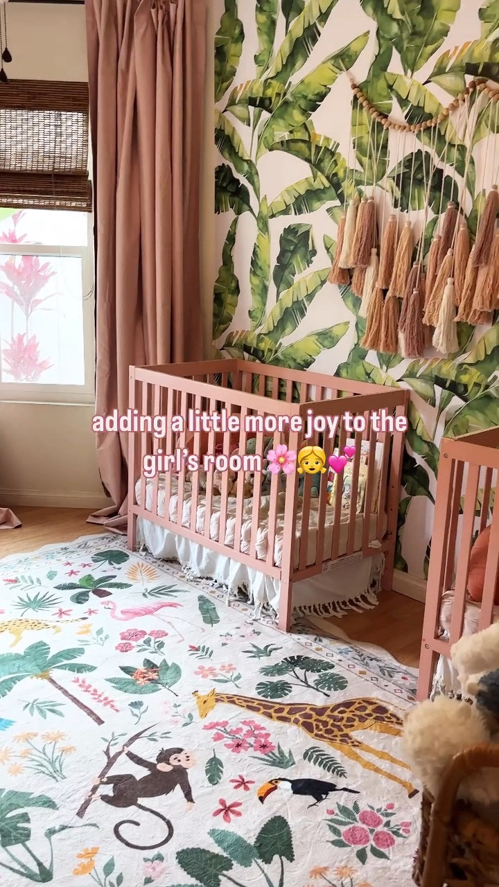 The aesthetic secret to a cozy, bright nursery (without a full renovation)! ✨👶💖

Sometimes you don’t need a massive budget or a full room demo to completely transform a space. I swapped out our plain white curtains for these vibrant pink ones, and added a fun, ultra-soft animal rug to bring in that perfect touch of playful warmth. 🧸🎨

The room instantly feels so much more joyful, cozy, and perfect for evening wind-downs. No boring beige allowed here—just pure, happy color! 

Everything is fully linked below, including the plush rug, the pink curtains, and the rest of our favorite nursery decor pieces. Happy styling! 👇✨

#nurserydecor #brightinteriors #colorfulhome #nurseryinspo #kidsroomdecor #roomrefresh #pinkdecor #nurseryrug 

nursery glow up, pink curtains nursery, soft animal rug, bright nursery decor, colorful home styling, nursery design ideas, joyful home aesthetic, easy room refresh, kids room inspiration, nursery makeover ideas

#LTKHome #LTKmomlife #LTKBaby #LTKKids