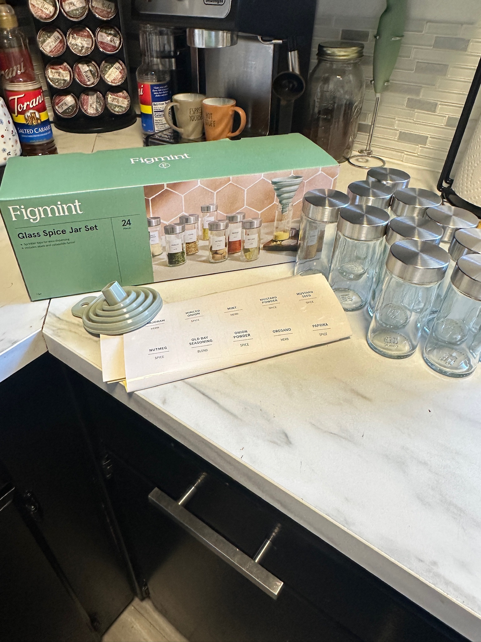 Tell me why this instantly made my kitchen feel put together 😭

The aesthetic + organization + $25 = YES!

#LTKHome #LTKMothersDay