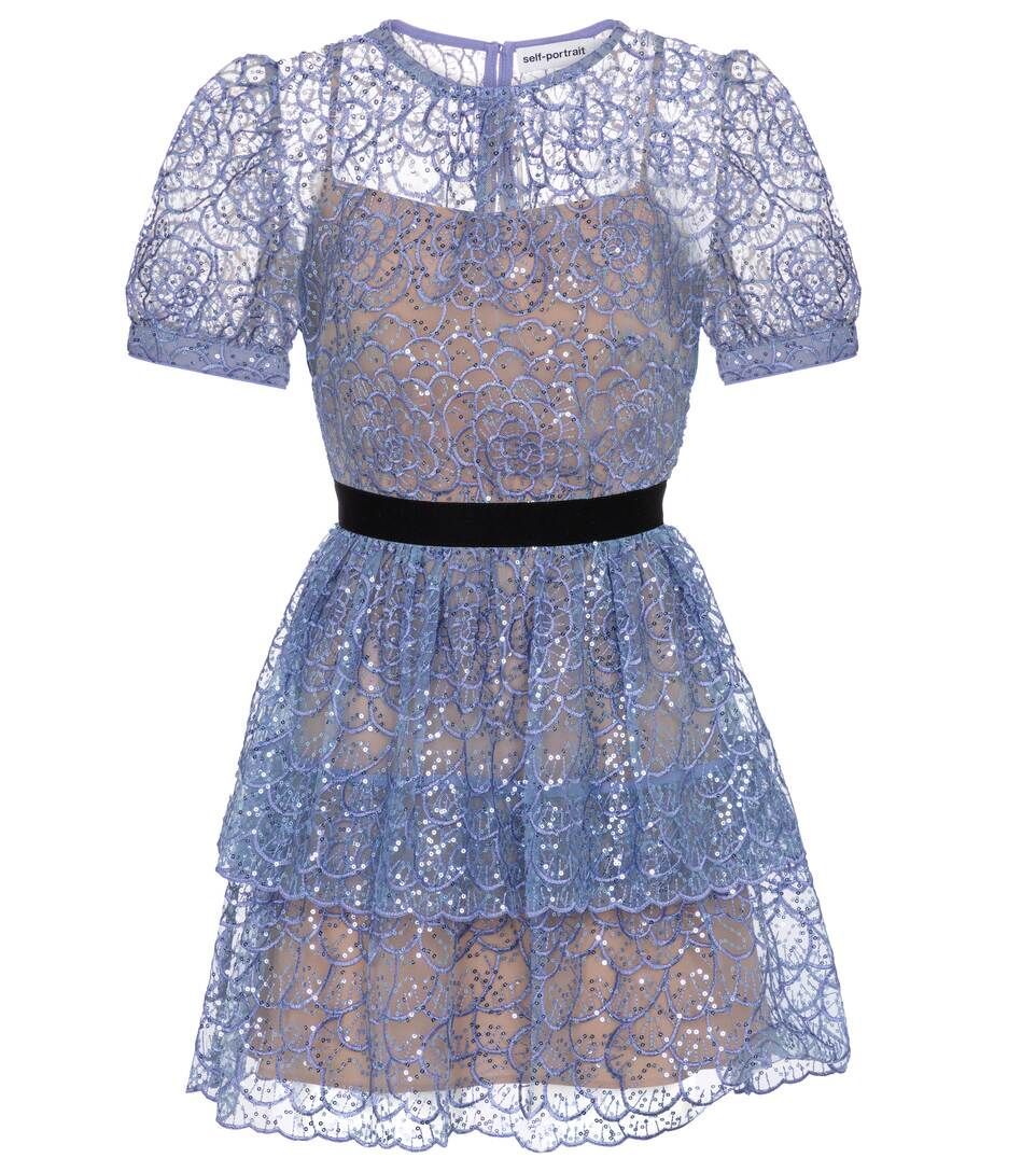 Floral-lace sequined minidress | Mytheresa (US/CA)