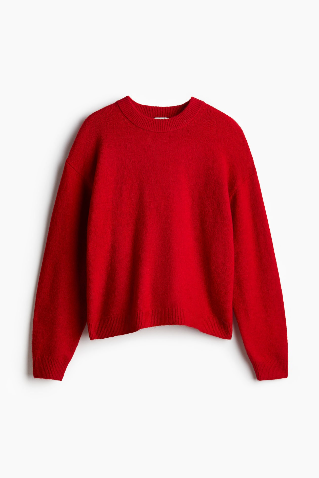 Knitted jumper - Red - Ladies | H&M GB | H&M (UK, MY, IN, SG, PH, TW, HK)