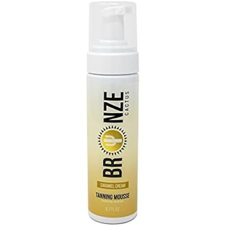 Bronze Cactus Chocolate Glaze Tanning Mousse | Easy Application & Instant Gratification | Dries Imme | Amazon (US)