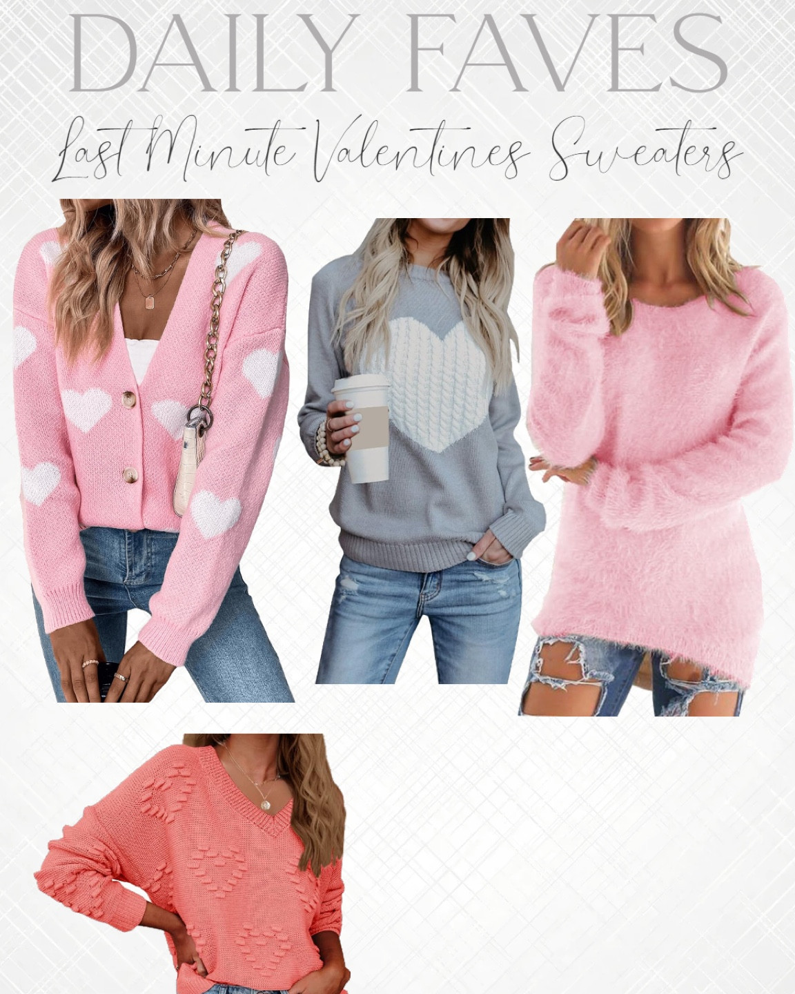 Valentine sweaters