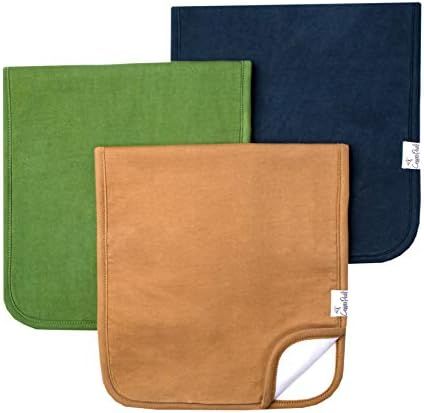 Baby Burp Cloth Large 21''x10'' Size Premium Absorbent Triple Layer 3-Pack Gift Set “Ridge” b... | Amazon (US)