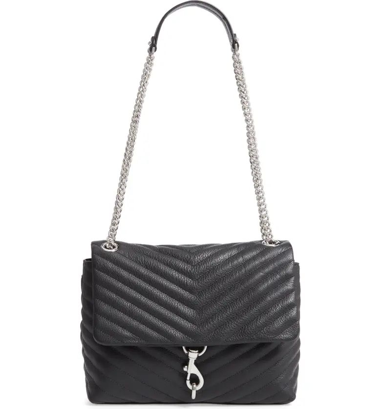 Edie Flap Quilted Leather Shoulder Bag | Nordstrom