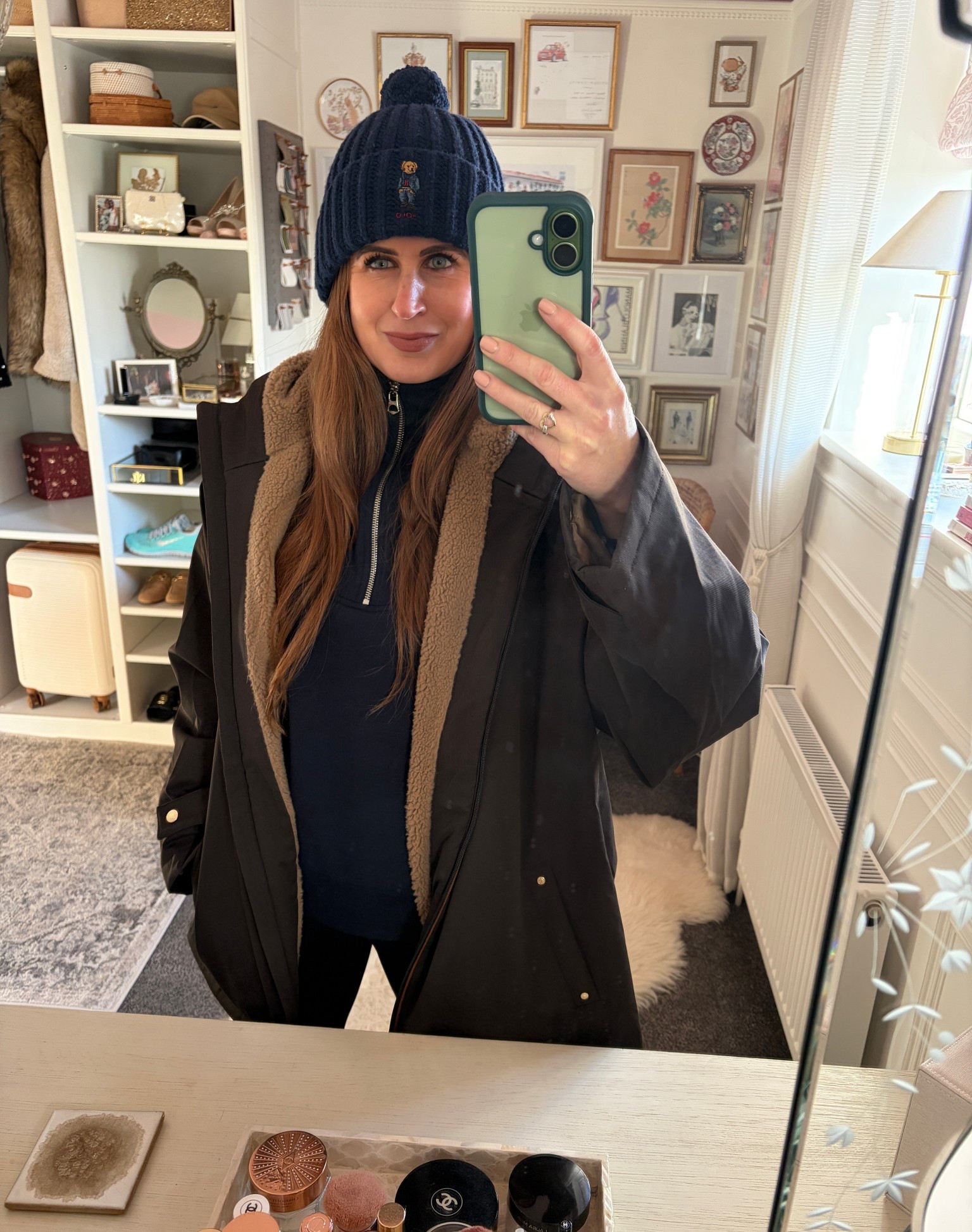 Cosy Winter Walk Outfit 🤎💙 Winter outfit, winter outfits women, winter coat, waterproof coat, varley, Holland cooper, Ralph Lauren 

#LTKuk #LTKwinter #LTKstyletip