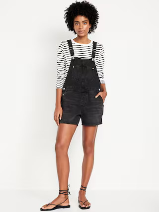 Slouchy Jean Shortalls -- 3.5-inch inseam | Old Navy (US)