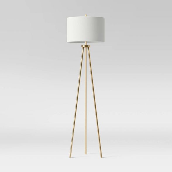 Ellis Tripod Floor Lamp Brass - Project 62™ | Target