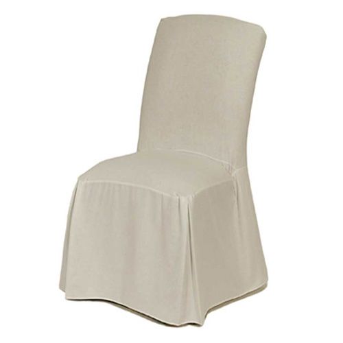 Classic Slipcovers Cotton Duck Long Dining Chair Cover | Hayneedle