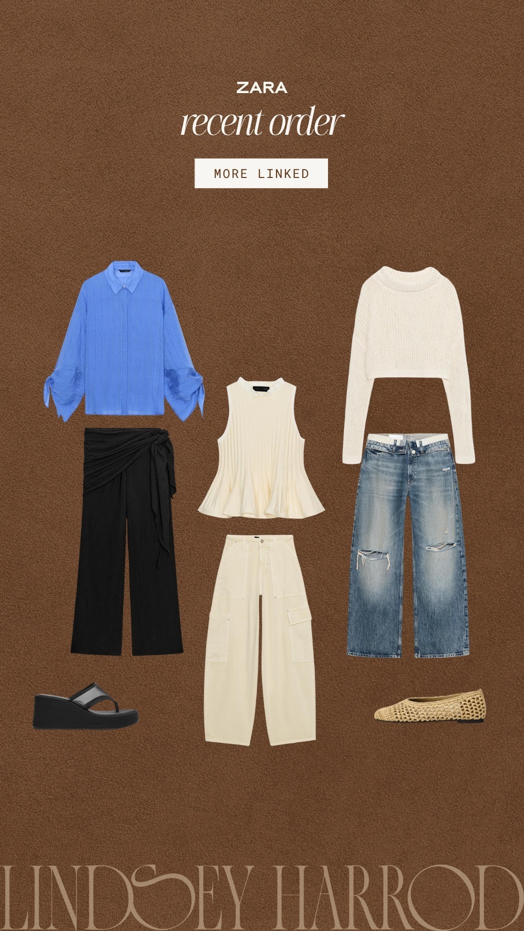 My recent Zara order ❤️ 

 #LTKootd #LTKSeasonal #LTKU