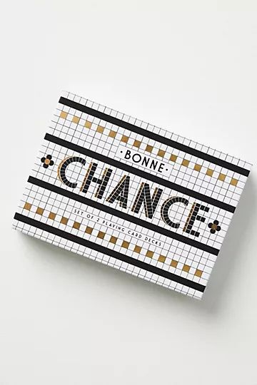 Bistro Tile Bonne Chance Playing Cards | Anthropologie (US)