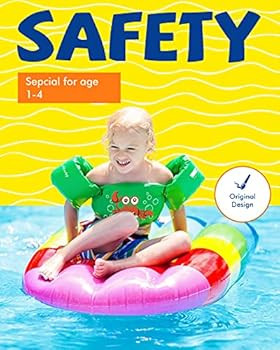 Dark Lightning Kids Life Vest，Floatie up to 50 Pounds, Toddler Swim Vest with Water Wings for G... | Amazon (US)