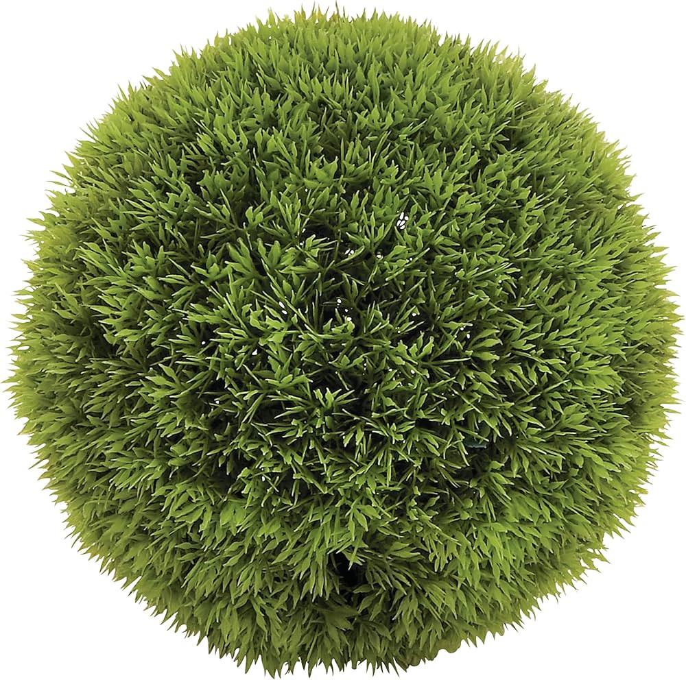 CosmoLiving by Cosmopolitan Faux Foliage Boxwood Topiary Artificial Foliage Ball, 9" x 9" x 9", G... | Amazon (US)
