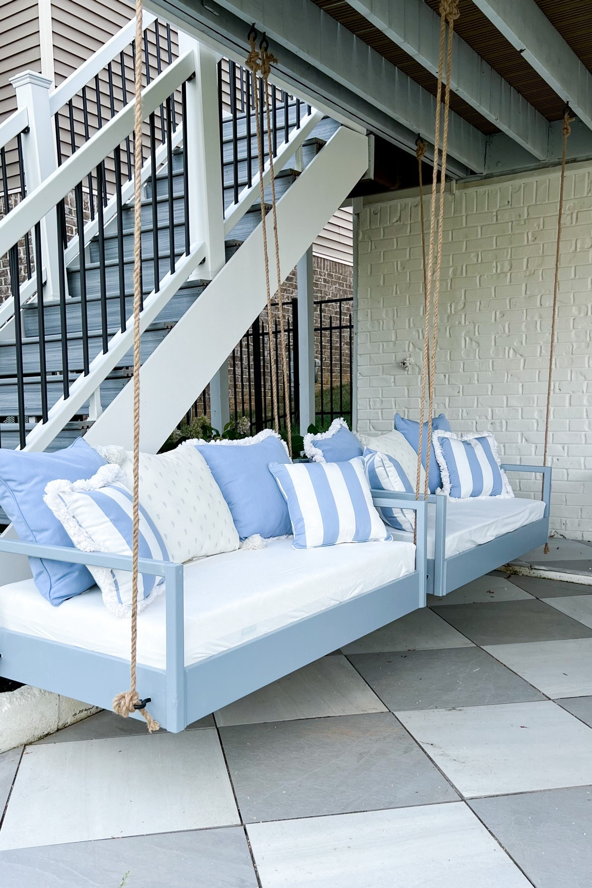 DIY porch swings with the CUTEST pillows that just so happen to be on sale! 

Here is everything I used to build the swing & make them cozy! 




#LTKHome #LTKSaleAlert #LTKFindsUnder100