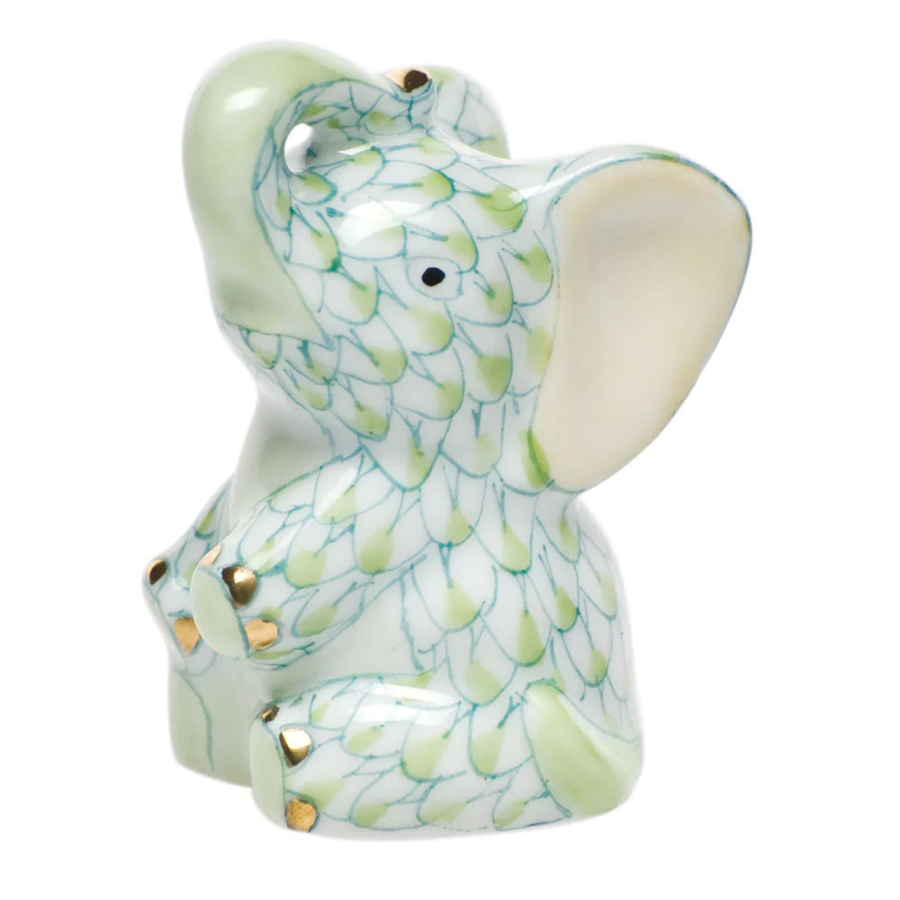 Shaded Vhv1 Miniature Baby Elephant 1"l X 1.5"h | Fête