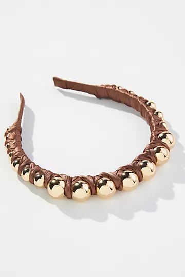 Silky Bauble Headband | Anthropologie (US)