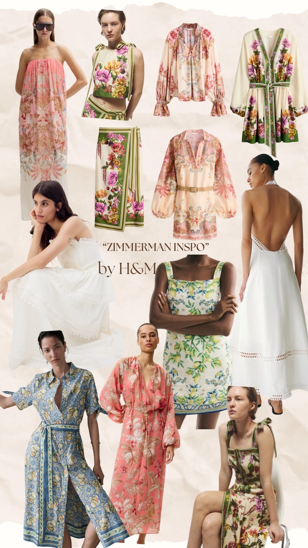 Best H&M collection ever, Zimmerman inspo, Zimmerman on a budget, summer dresses

#LTKSeasonal
