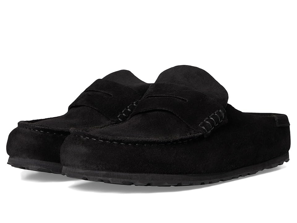 Birkenstock Naples - Suede Women's Shoes Black : EU 37 (US Women's 6-6.5) Narrow | Zappos