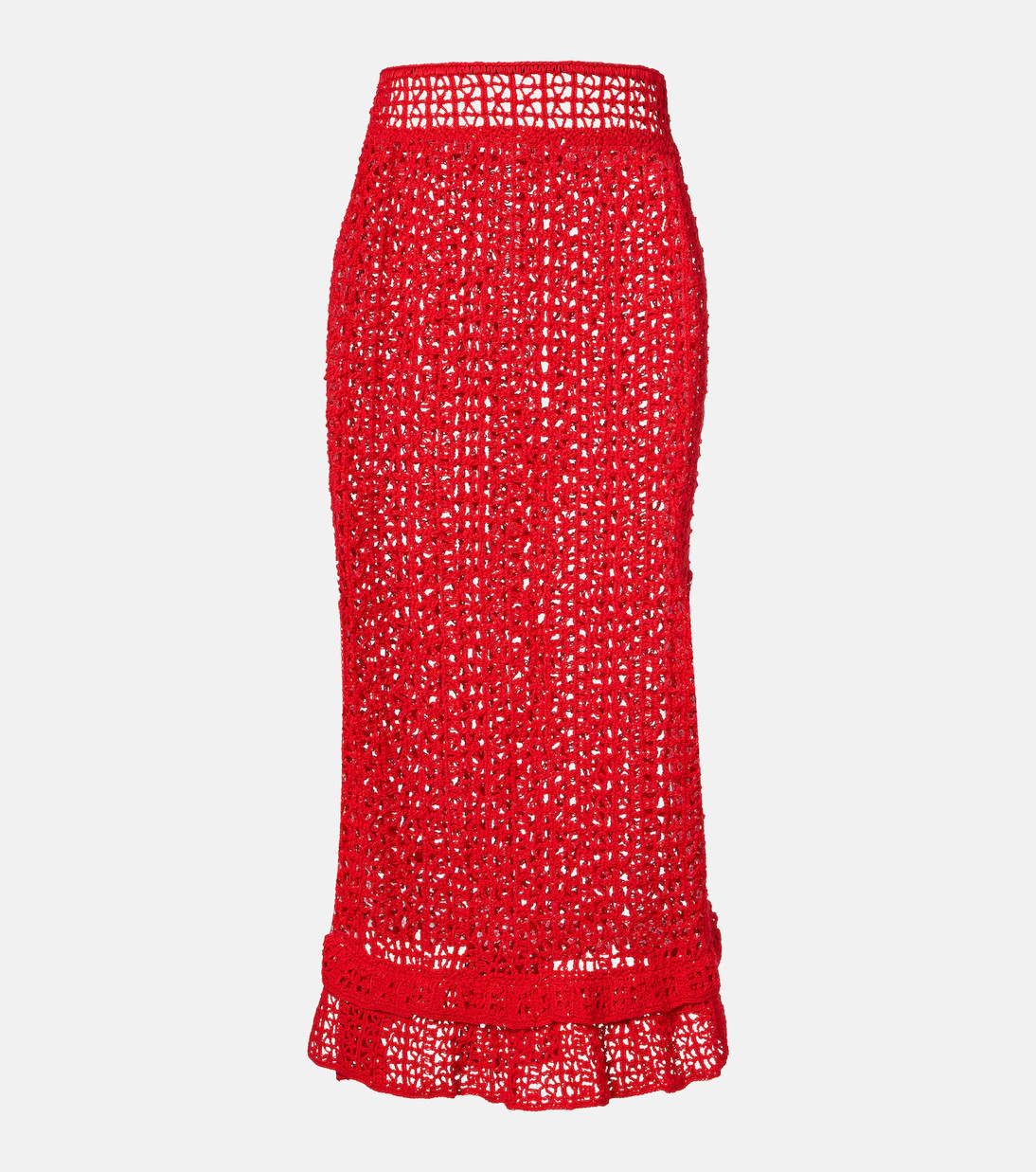 Rosette crochet cotton maxi skirt | Mytheresa (US/CA)