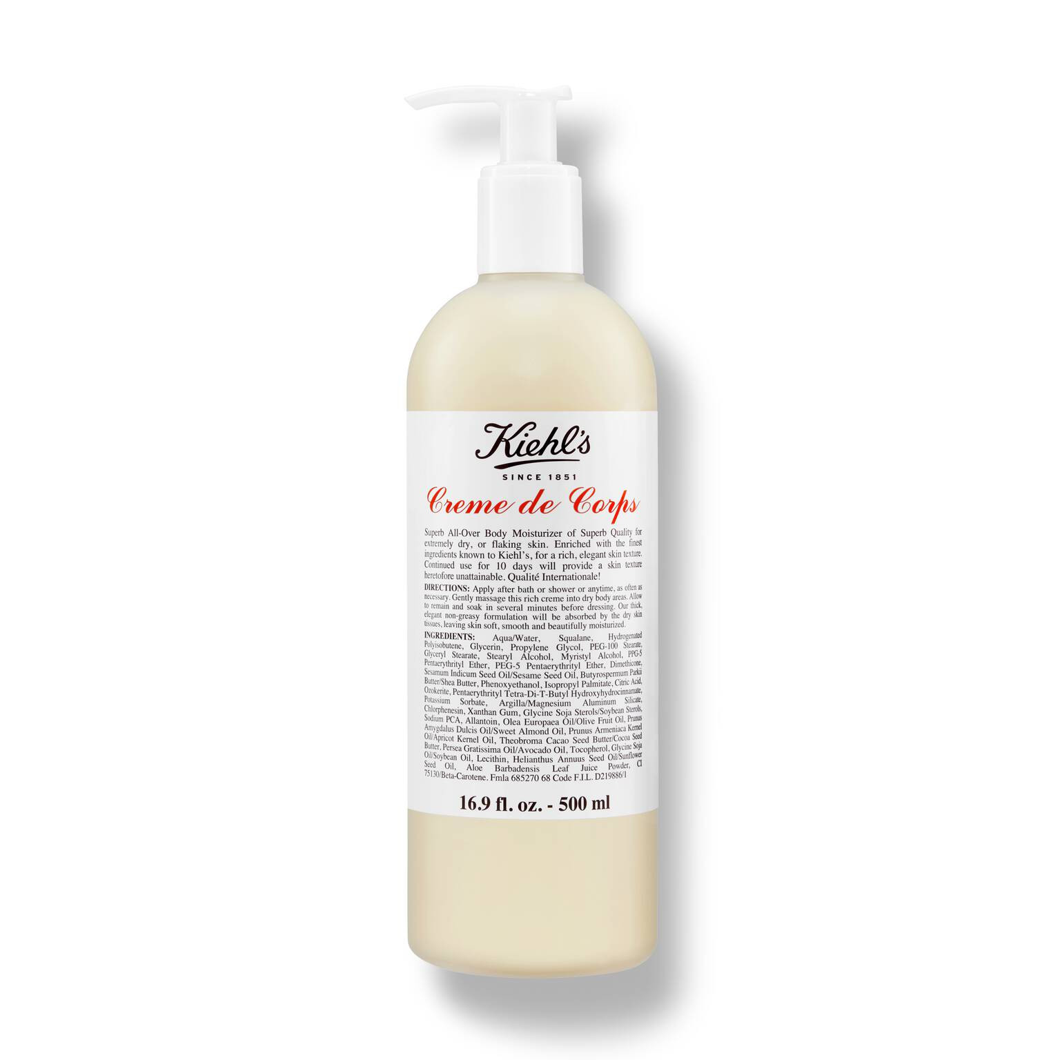 Creme de Corps | Refillable Lotion with Cocoa Butter | Kiehl’s | Kiehl's