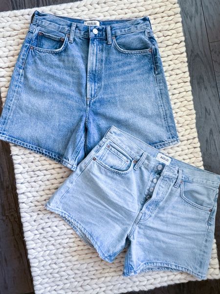 My most worn shorts so far this summer. 

(AGOLDE tend to run large, I sized down 2 sizes to 24.)

#denim #agolde #shorts 

Jean Shorts - Denim Shorts - Cute Shorts - Mom Shorts  

#LTKStyleTip