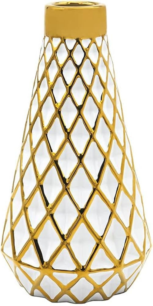 Godinger Aurora Gold Cut Flower Vase – Small | Amazon (US)