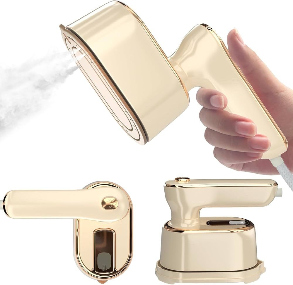 Two travel steamers. One option allows you to iron as well but the other one has really great steam flow. Both are great options and you can’t go wrong. And both are under $30. And both are super compact. Haha 

#LTKTravel