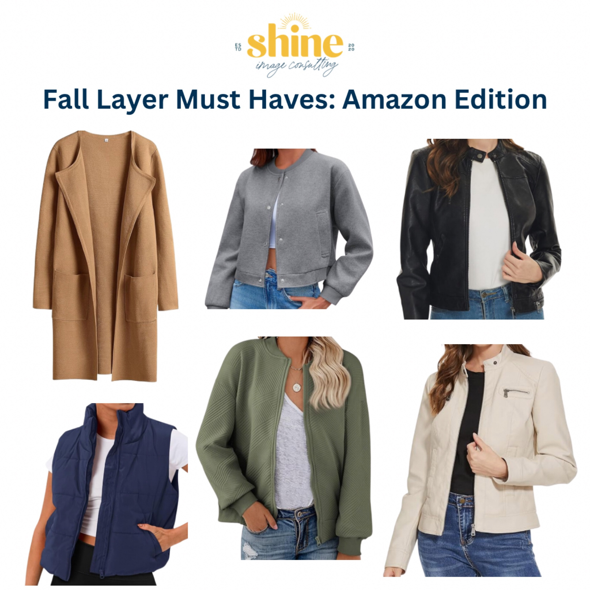 We test all the products before we recommend them 👏 These are Amazon pieces we are loving for any Fall closet 🍂

#LTKStyleTip #LTKOver40 #LTKSeasonal