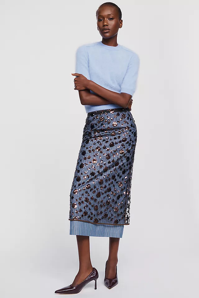 SAMDI Stevie Midi Skirt | Anthropologie (US)