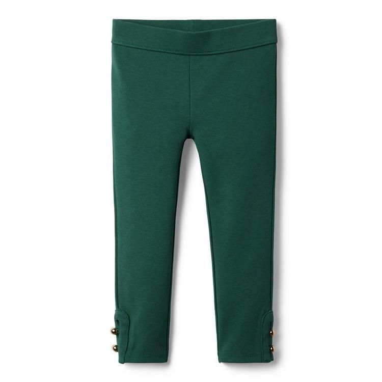 Button-Cuff Ponte Pant | Janie and Jack