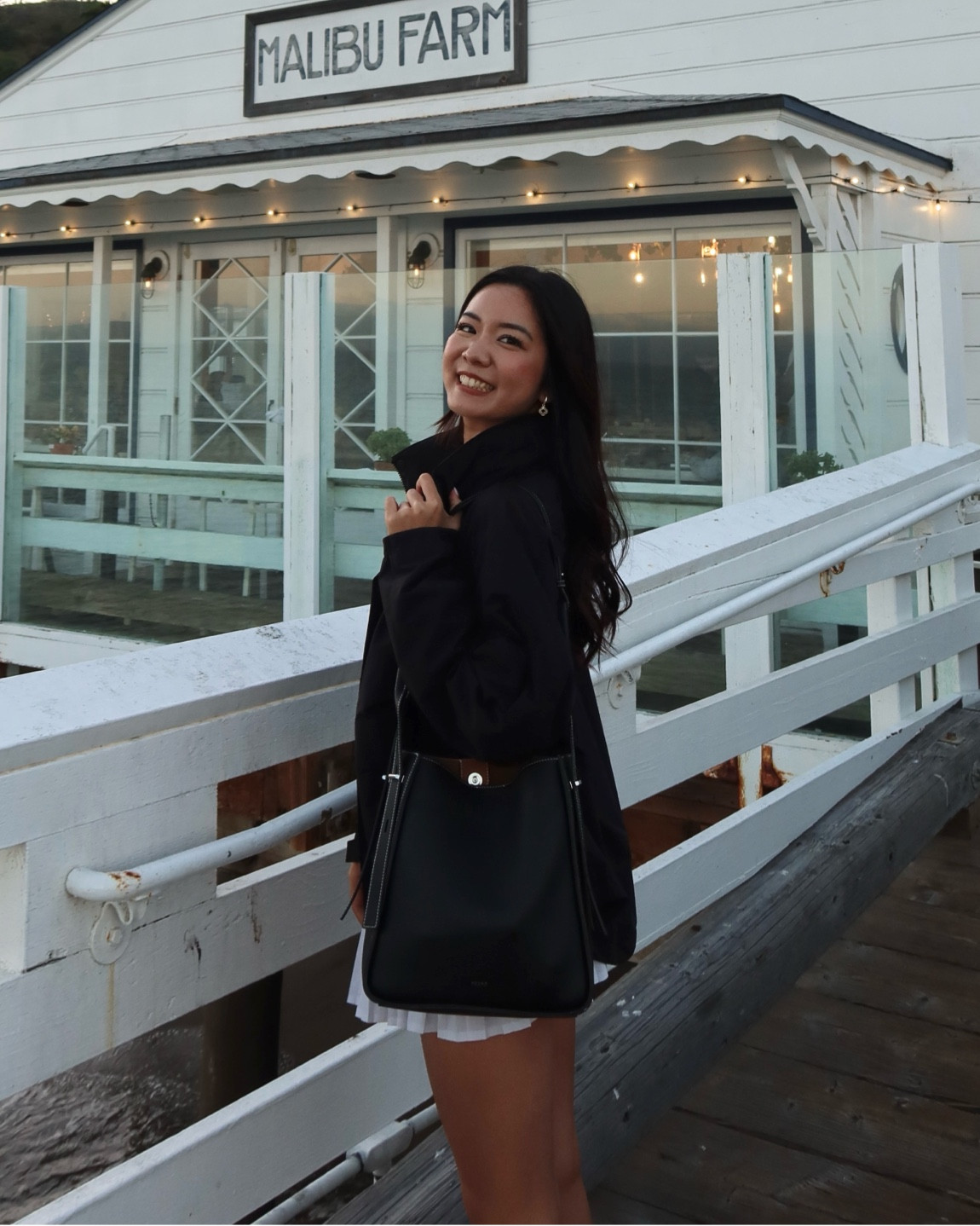  Everyday black hobo tote bag 