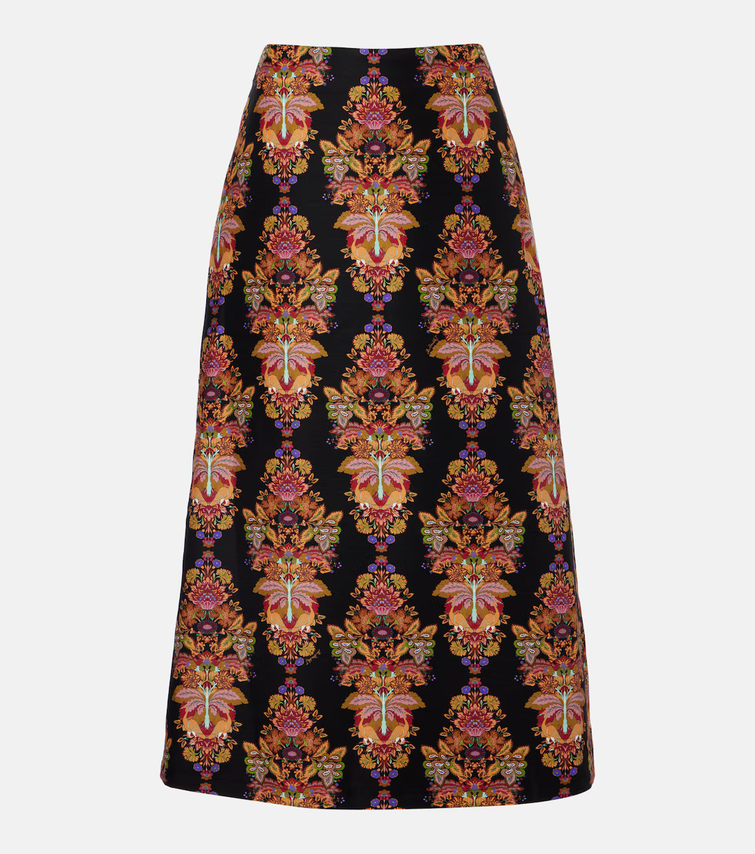 Cornucopia wool-blend midi skirt | Mytheresa (US/CA)