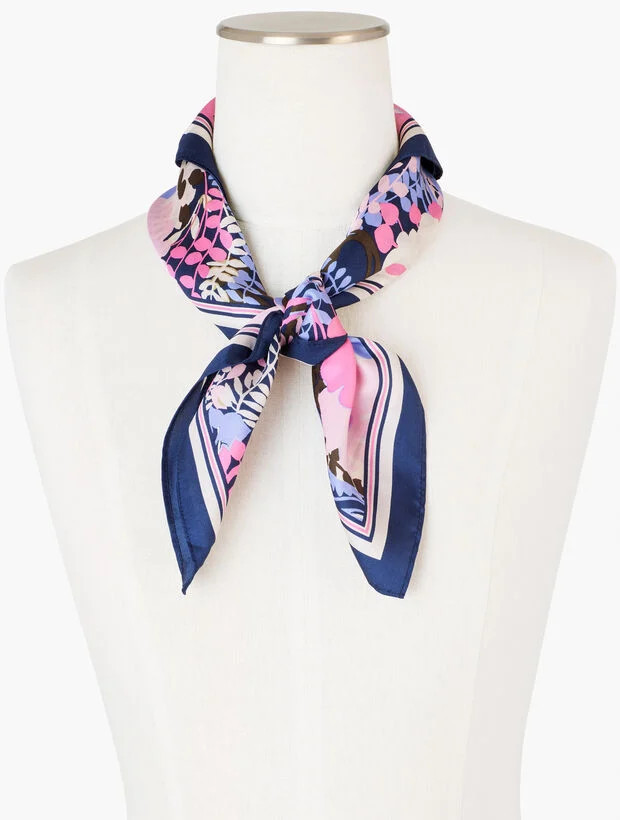 Cascading Blooms Neckerchief | Talbots