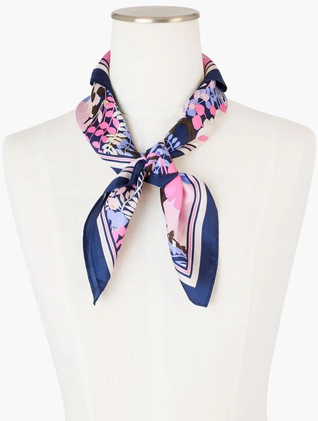 Cascading Blooms Neckerchief | Talbots