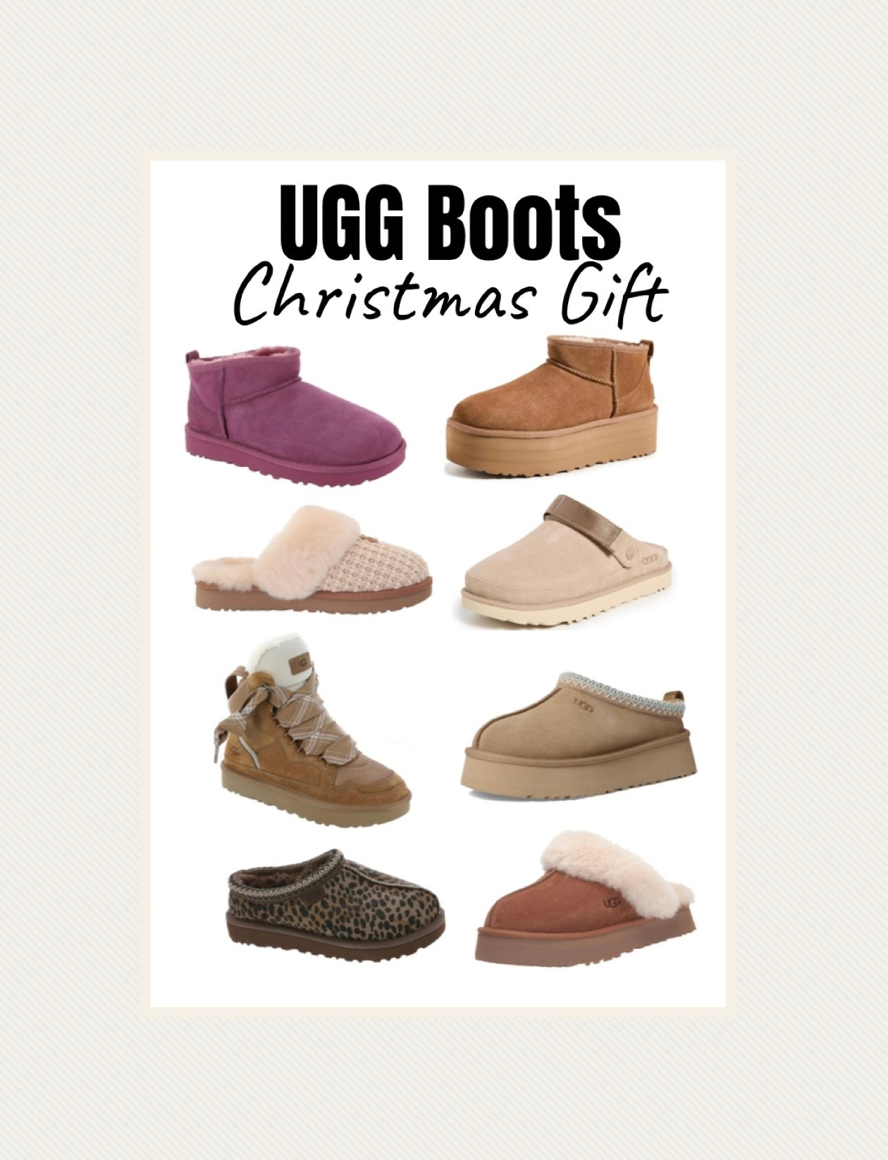 UGG slides and boots 🥾 ❄️


#LTKHoliday