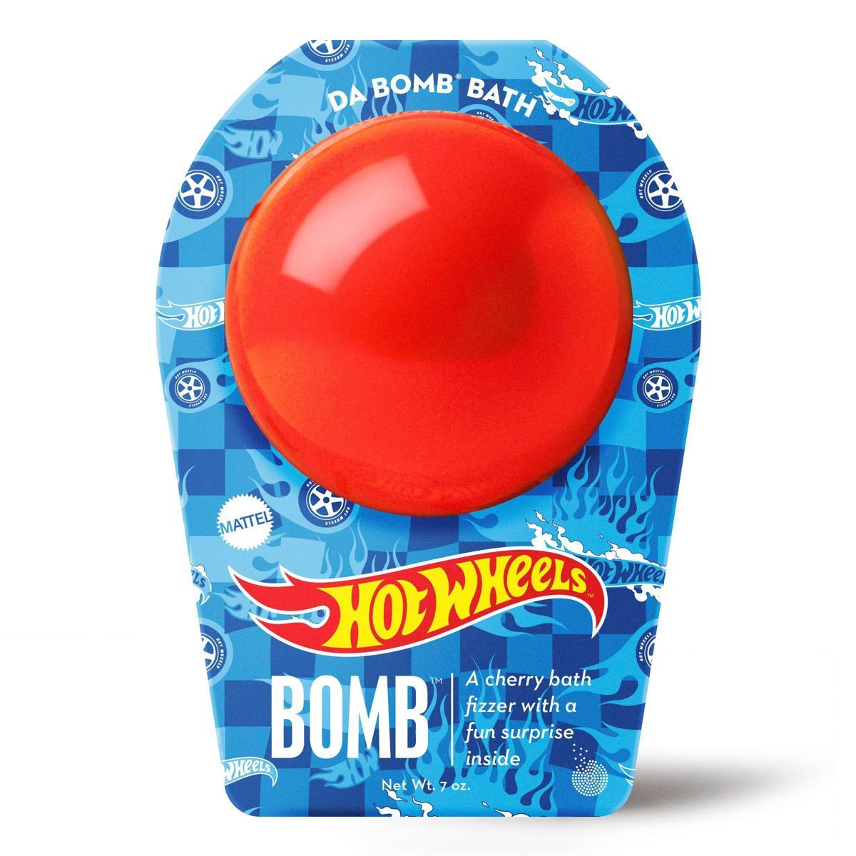 Da Bomb Bath Fizzers Hot Wheels Red Bath Bomb - 7oz | Target