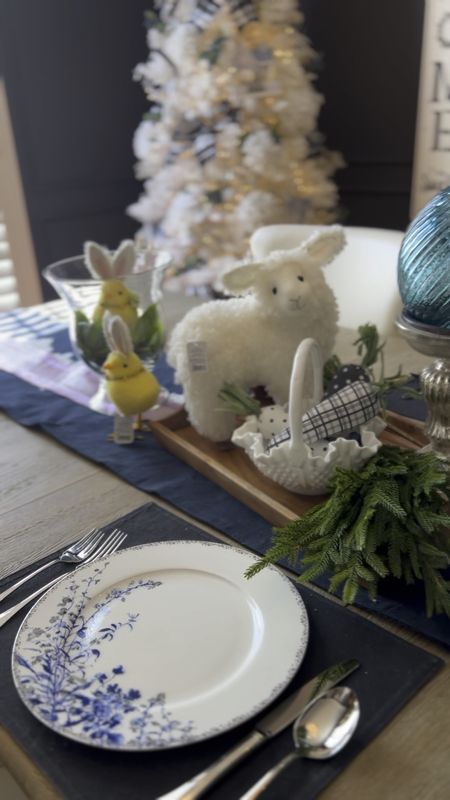 I added the perfect china to my Easter table.  I love this blue flower pattern from Mikasa.  Plus all of my fun Spring decor on my table that’s currently on sale.  .  Perfect for our Easter dinner.

#LTKSeasonal #LTKhome #LTKsalealert