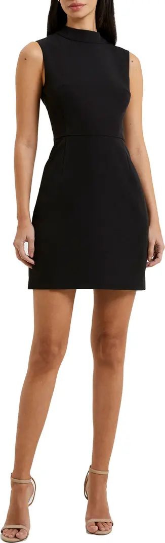 French Connection Echo Sleeveless Mock Neck Dress | Nordstrom | Nordstrom