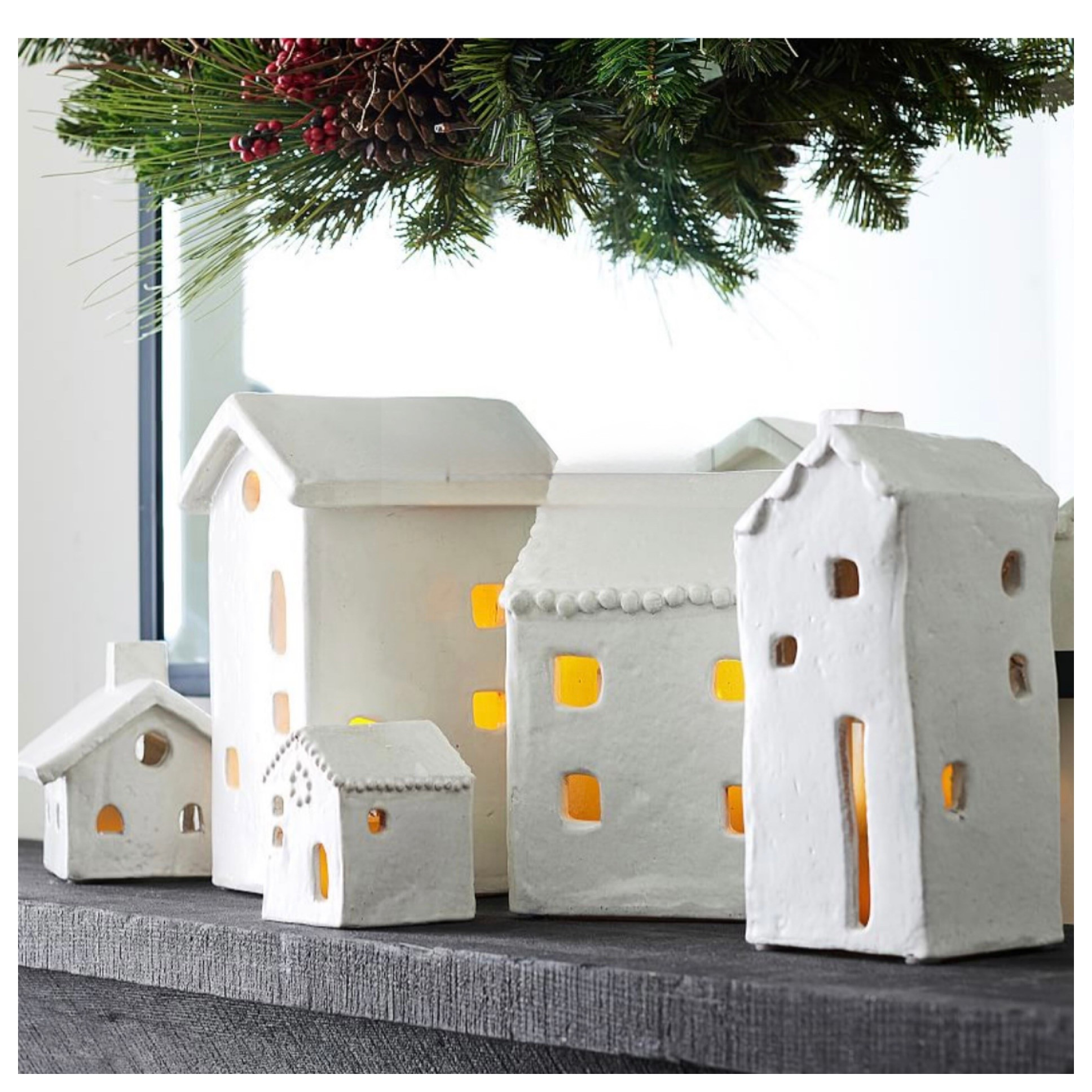 White Ceramic Houses

#LTKSeasonal #LTKHoliday