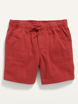 Functional Drawstring Pull-On Workwear Shorts for Toddler Boys | Old Navy (US)