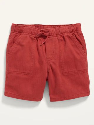 Functional Drawstring Pull-On Workwear Shorts for Toddler Boys | Old Navy (US)