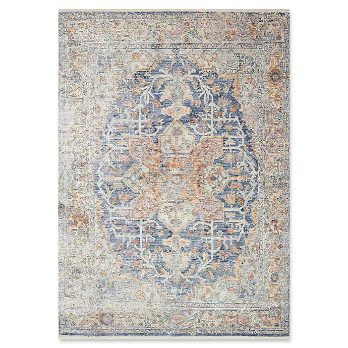 Magnolia Home by Joanna Gaines Ophelia Rug in Blue/Multi | Bed Bath & Beyond