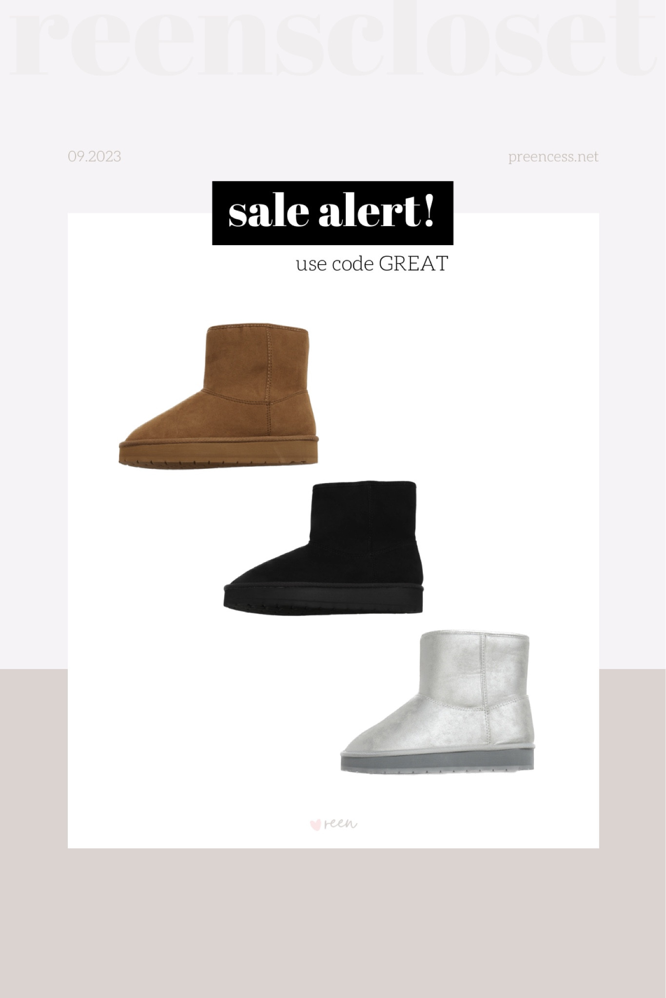 🤍 SALE ALERT: These Kids’ Sherpa-Lined Cozy Boots are currently on sale for $39CAD! Use code GREAT for an additional 30% off, which brings it down to $27.30 🤩

Currently available in Cognac, Black and Metallic. Sizes 11-13, 1-5.

#LTKsalealert #LTKkids #LTKfindsunder50