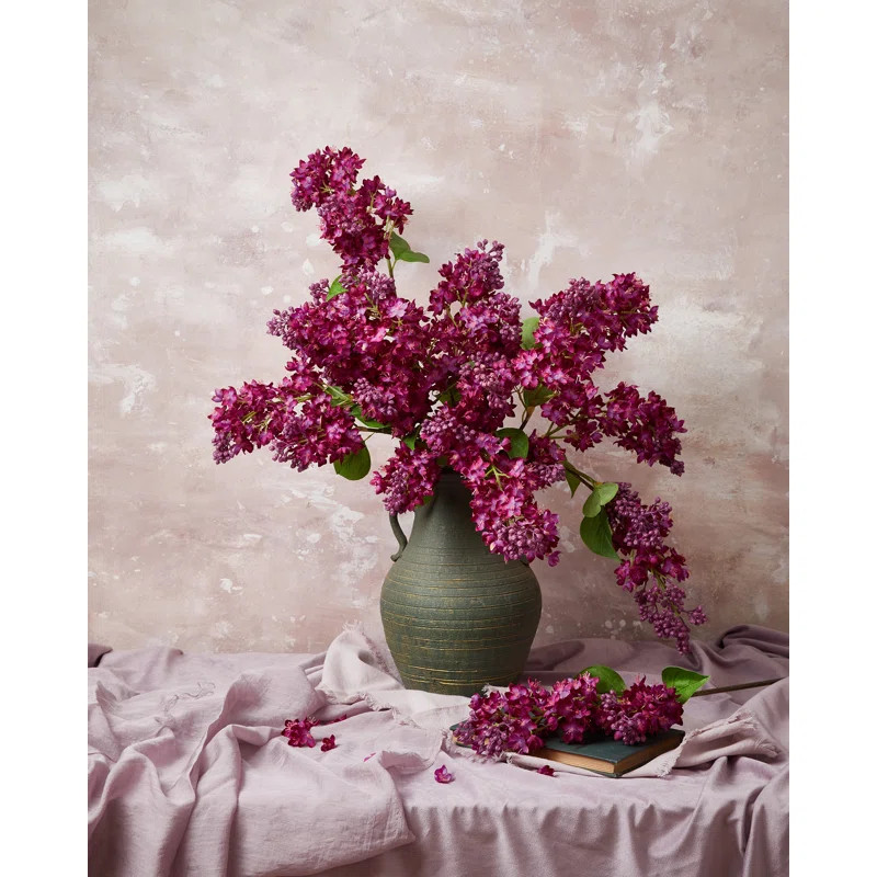 Primrue 17" Artificial Lilac Flowers - (Set Of 6) & Reviews | Wayfair | Wayfair North America