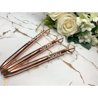 Personalised Rose Gold Diamond Pen Mrs Hinch, Bridesmaid Gift, Diamond Pen, Stationary | Etsy (US)