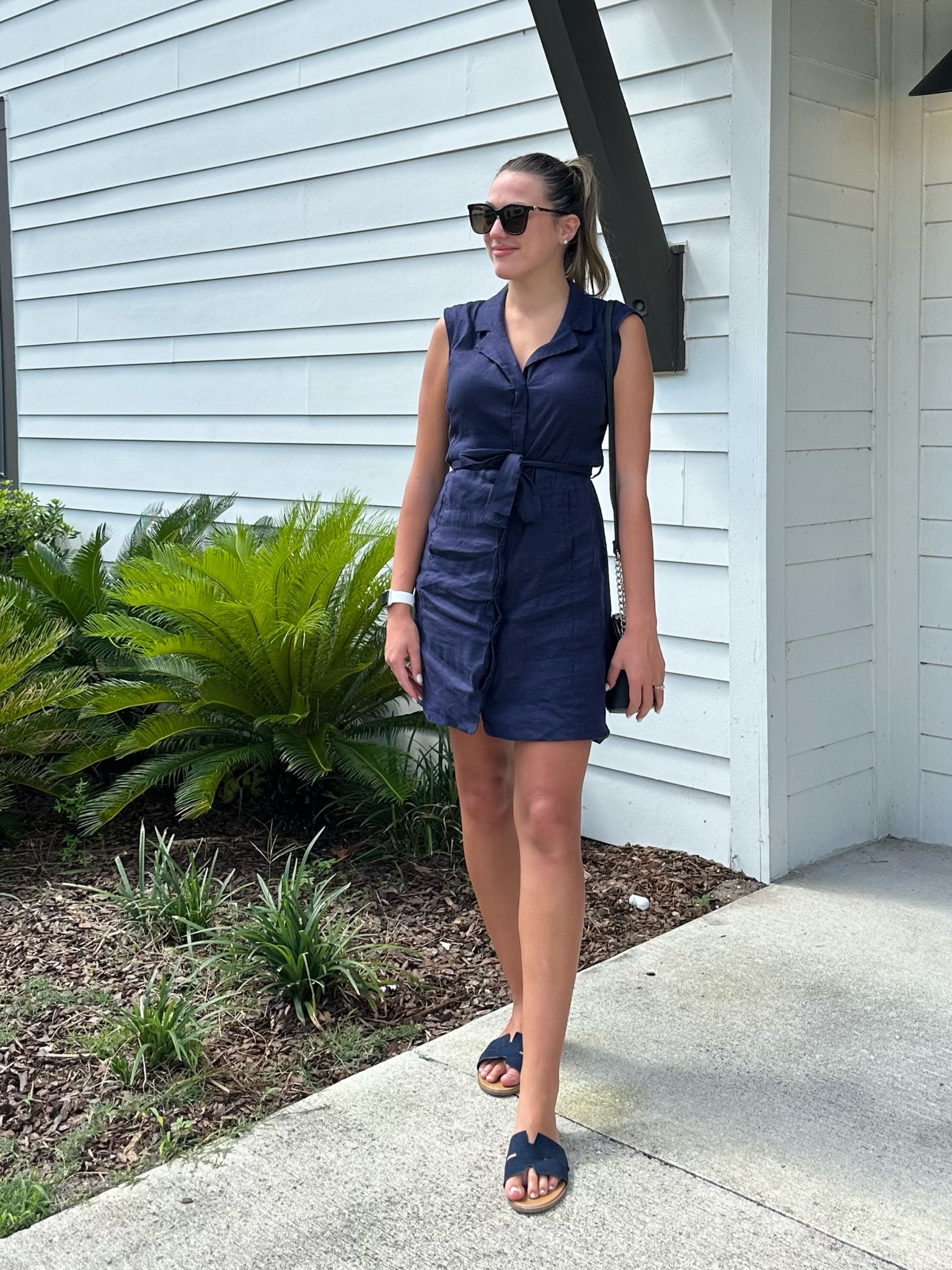 Most similar products I could find to this navy blue #oldmoney inspired dress!